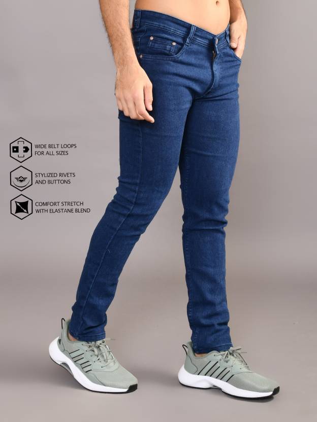 Men Regular Mid Rise Jeans-KYAMSTORE