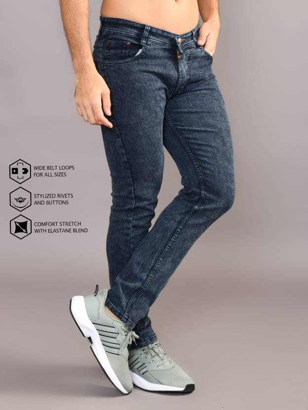 Men Regular Mid Rise Jeans-KYAMSTORE