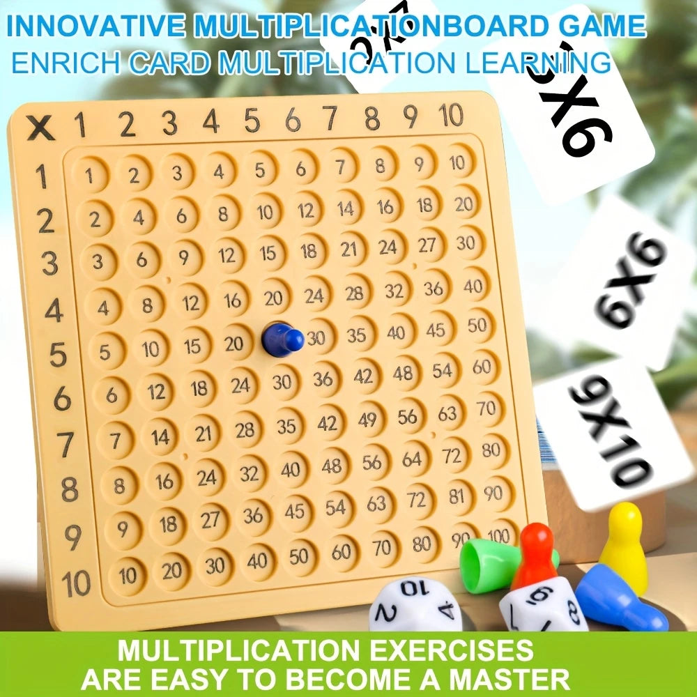 Interactive Multiplication Board Game for Youngsters | Delivery: 7 to 10 business days | Limited stocks available | Hurry before Sold Out