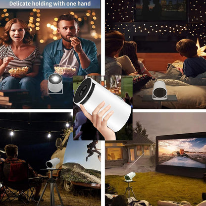 4K Mini Projector - Portable Smart Home Theater-KYAMSTORE