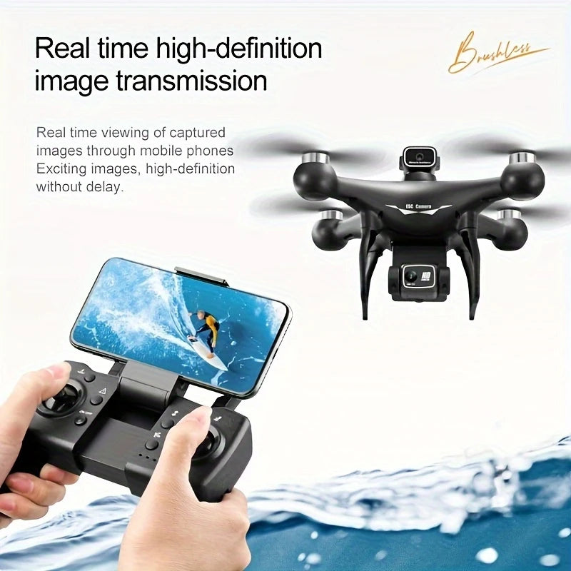 New S116 Brushless Light stream RC Drone | Delivery: 7 to 10 business days | Limited stocks available