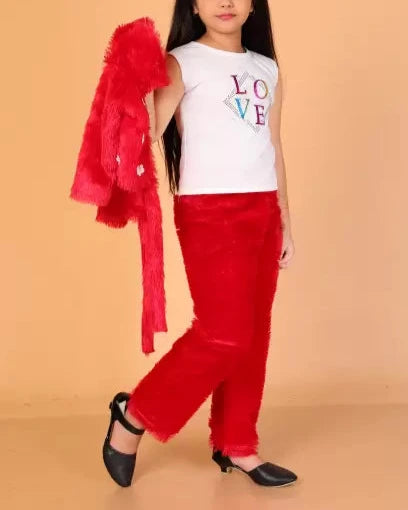 Girls Festive & Party Kurta and Palazzo Set-KYAMSTORE