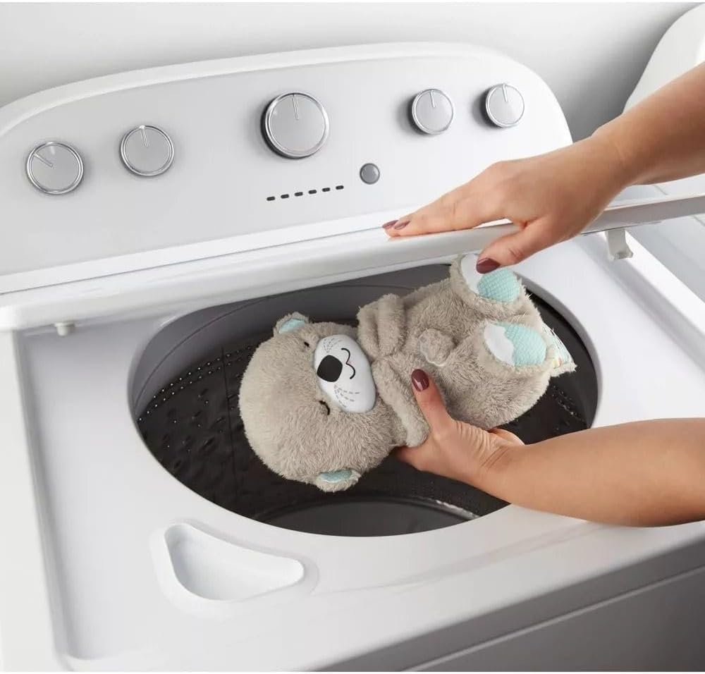 Breathing Otter Plush Baby Toy with Light Music (Free Delivery)