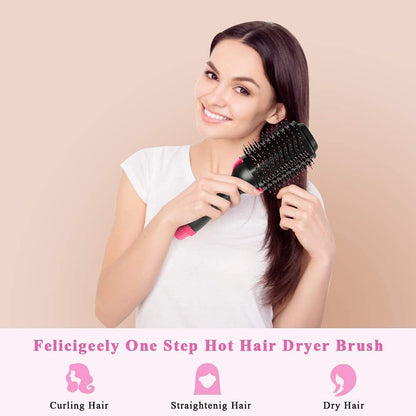 Hot Air Brush 3 In 1 One Step Hair Dryer and Styler Volumizer For Straightening