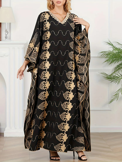 Women's Casual Polyester Abaya Dress | Delivery: 7 to 10 business days | Limited stocks available