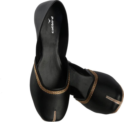 Punjabi Ethnic Jutis| Elegant & Comfortable Mojari Jutis For Women-KYAMSTORE