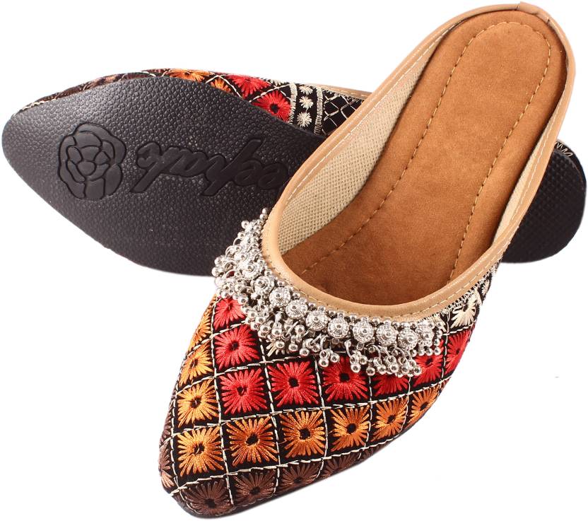 Ethnic Mule For Women-KYAMSTORE