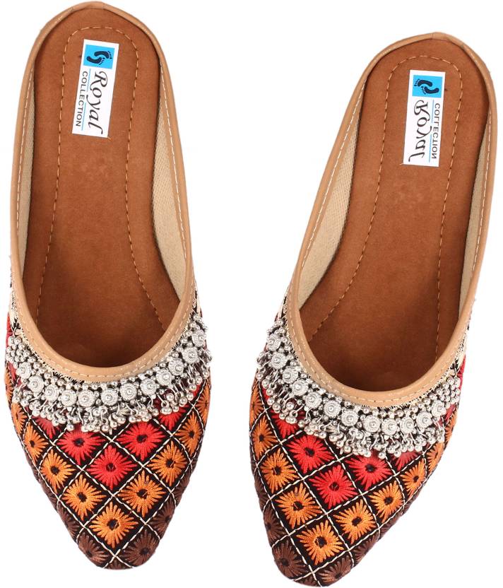 Ethnic Mule For Women-KYAMSTORE