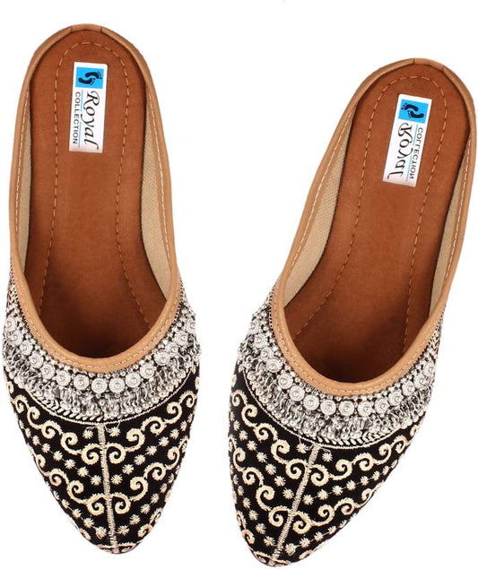 Ethnic Mule For Women-KYAMSTORE