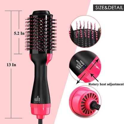 Hot Air Brush 3 In 1 One Step Hair Dryer and Styler Volumizer For Straightening