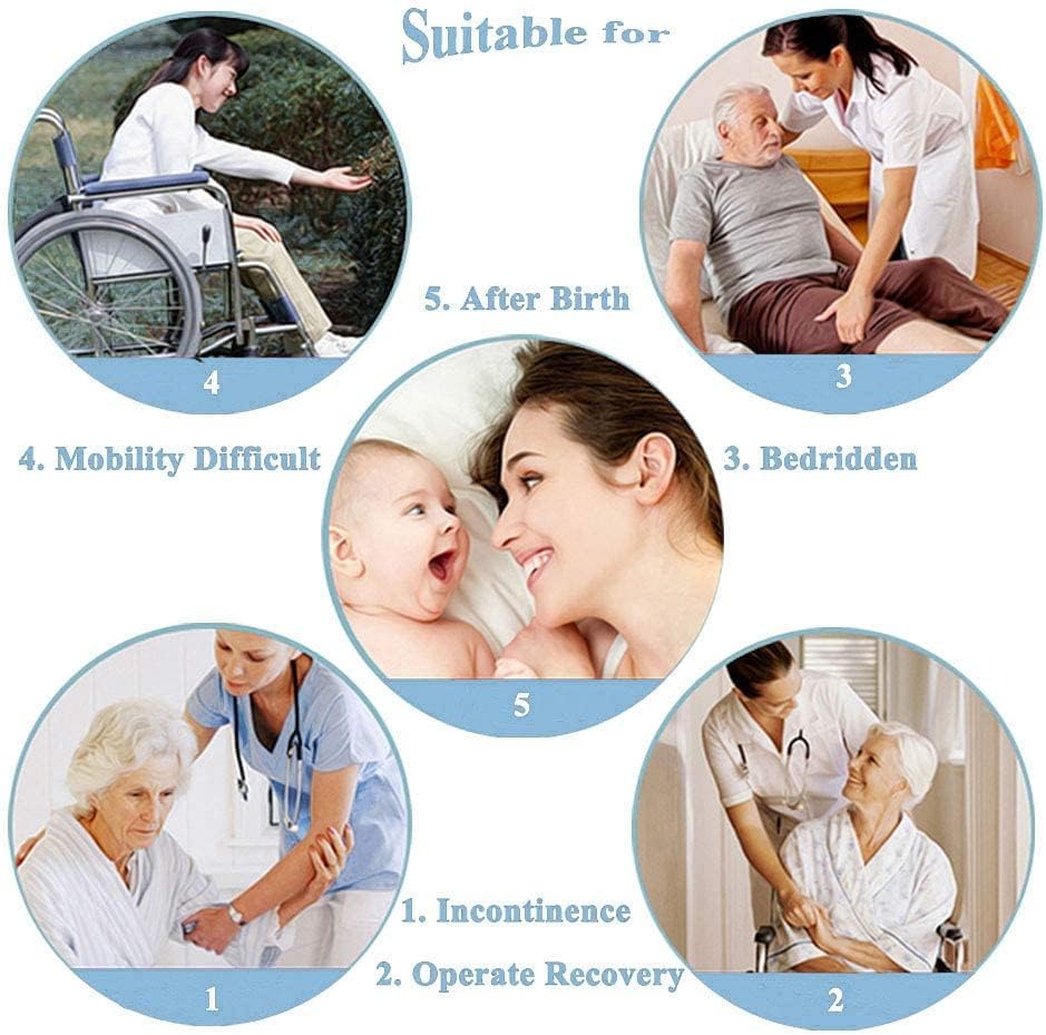 Disposable Under pads 2PCS Incontinence Bed Pads 24"X36"