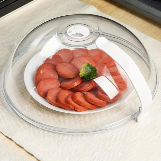 Microwave Oven Splash-proof Oilproof Cover with steam vent