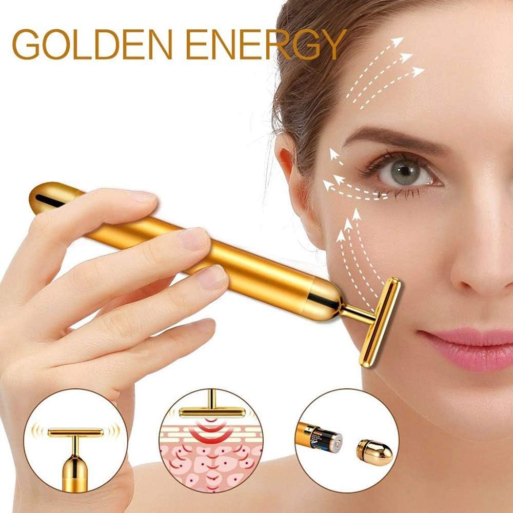 T-Shape Pulse Sign Face Massage Tools for Sensitive Skin | Limited stocks available