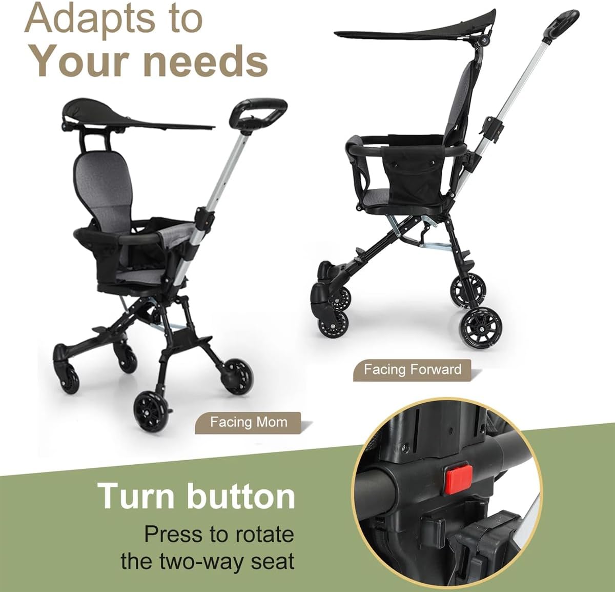 Lightweight Stroller | Delivery: 2 to 3 business days | Limited stocks available