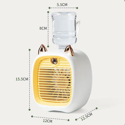 Portable Mini Air Conditioner Fan USB Air Cooler Fan