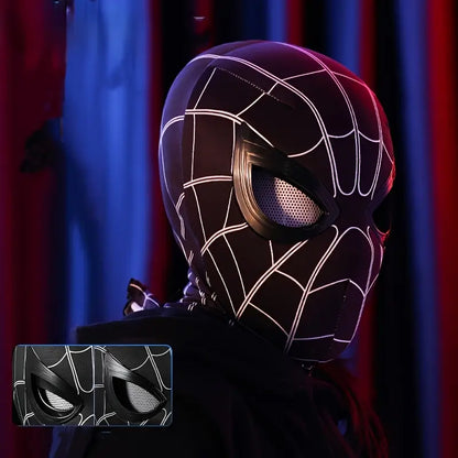 Remote-Controlled Spiderman Mask with Dynamic Moving Eyes