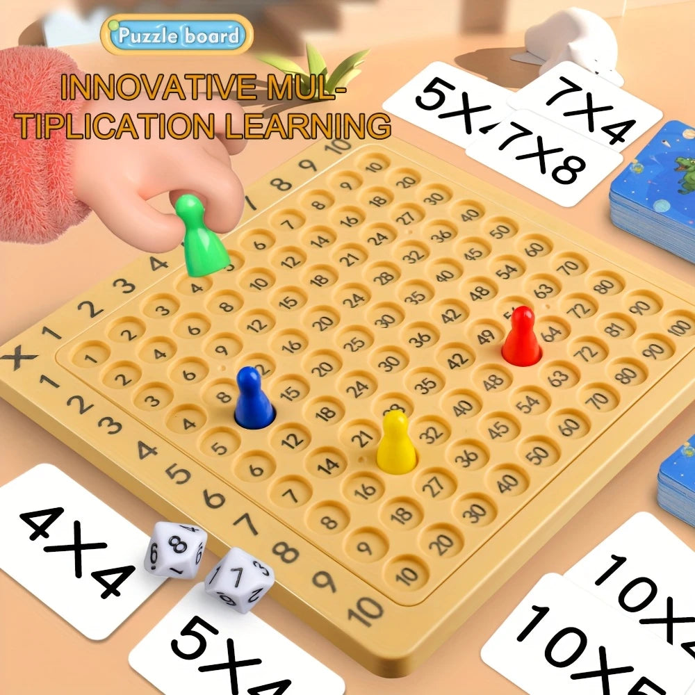 Interactive Multiplication Board Game for Youngsters | Delivery: 7 to 10 business days | Limited stocks available | Hurry before Sold Out
