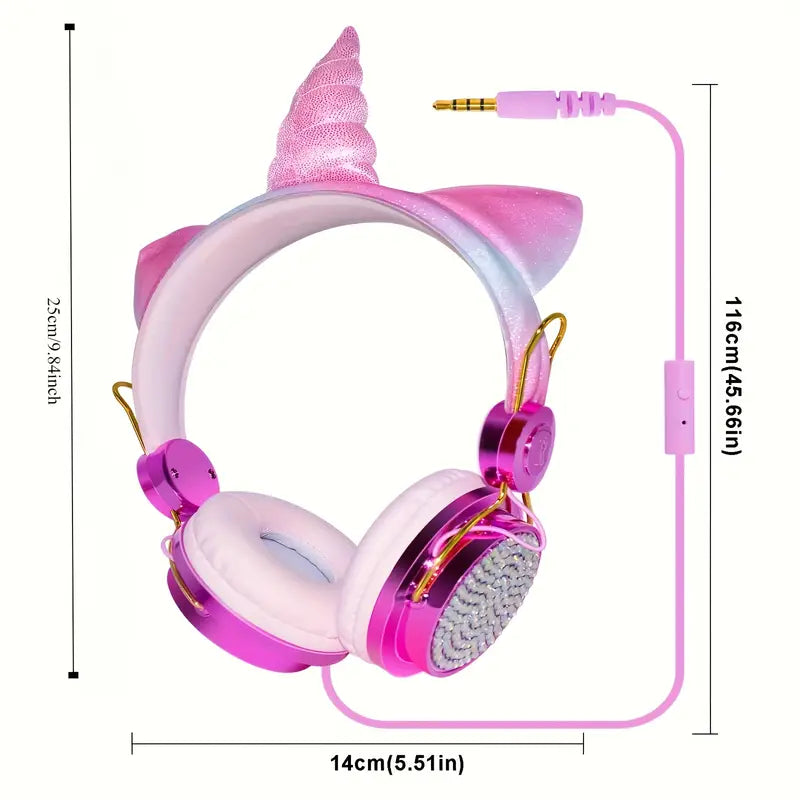 Unicorn Headphones for Girls | Delivery: 7 to 10 business days | Limited stocks available | Hurry before Sold Out