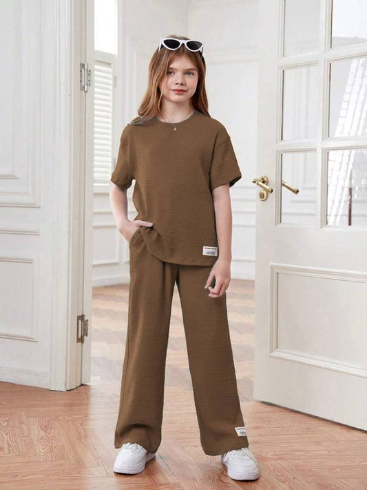 Girls Casual Top Trouser | Delivery: 10 to 12 business days | Limited stocks available