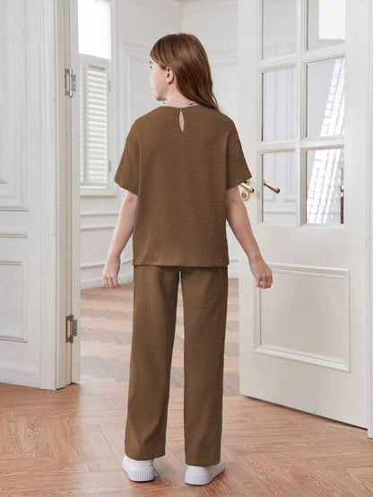 Girls Casual Top Trouser | Delivery: 10 to 12 business days | Limited stocks available