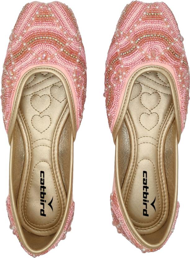 Women Stylish Handmade Embroidery Jutti Bellies For Women-KYAMSTORE