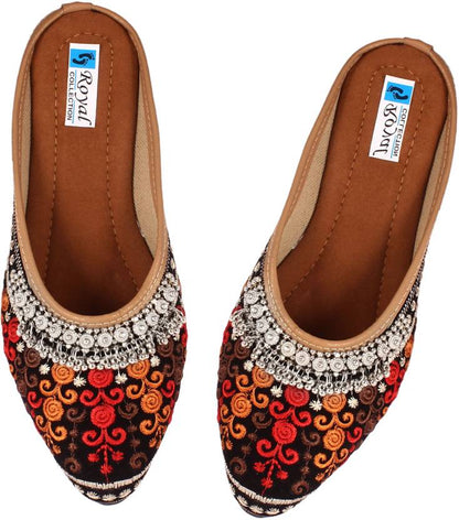 Ethnic Mule For Women-KYAMSTORE