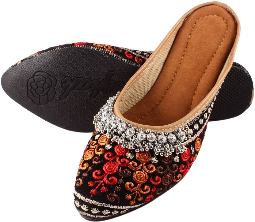 Ethnic Mule For Women-KYAMSTORE