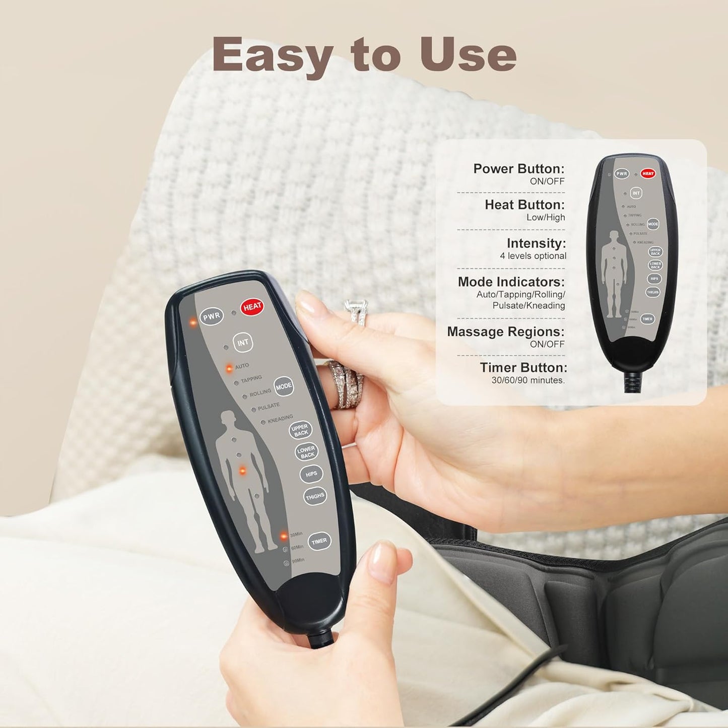 Back Massage with Heat | Limited stocks available