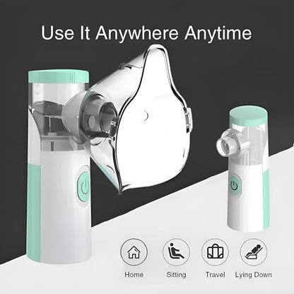 Portable Nebulizer Mini Vaporizer | Handheld Atomizer for Adults & Kids-KYAMSTORE