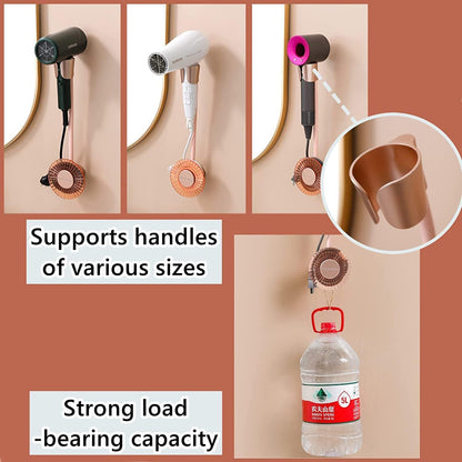 Rotating Adjustable Hands Free ABS Wall Mount Hair Dryer Holder | Limited stocks available