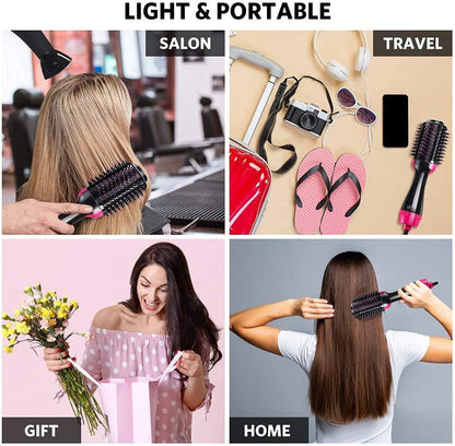 Hot Air Brush 3 In 1 One Step Hair Dryer and Styler Volumizer For Straightening
