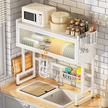 Over The Sink Dish Drying Stand Drainer