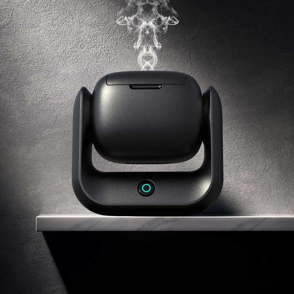 Premium Rotatable Incense Burner, Modern Bakhoor Burner for Home, Office, and Car