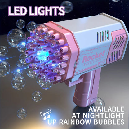40-Hole Kids Bubble Blower Machine with LED Lights | Delivery: 7 to 10 business days | Limited stocks available | Hurry before Sold Out