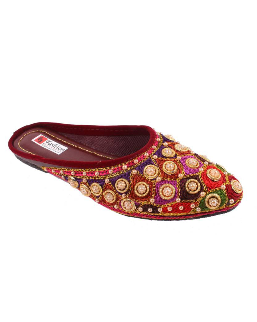 Jaipuri Ethnic Ethnic Mule For Women-KYAMSTORE