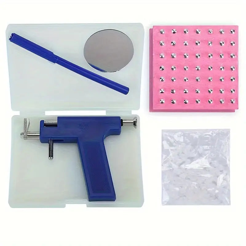 98pcs Professional Ear Piercing Kit with Steel Studs | Delivery: 7 to 10 business days | Limited stocks available