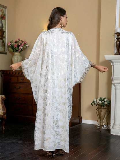Fashionable And Elegant Two-Piece Long Dress Set | Delivery: 7 to 10 business days | Limited stocks available | Hurry before Sold Out