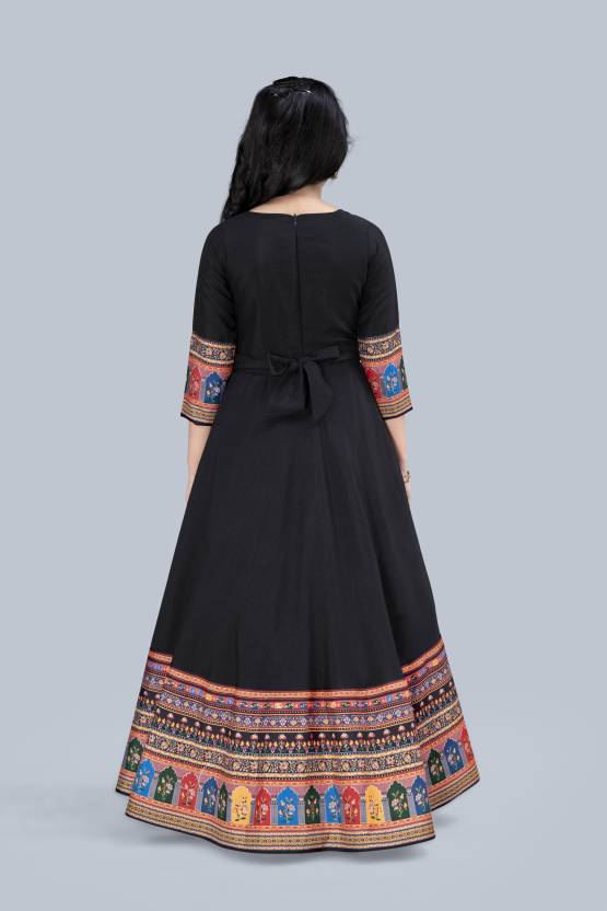 Girls Maxi / Full Length Festive / Wedding Dress for Kids-KYAMSTORE