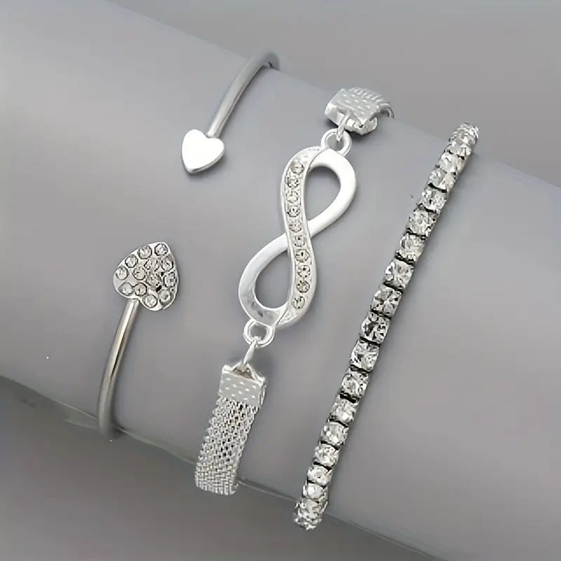 3pcs Set of Open Bracelet | Delivery: 5 to 10 business days | Limited stocks available | Hurry before Sold Out
