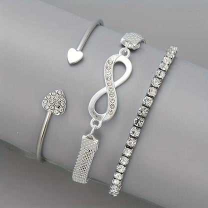 3pcs Set of Open Bracelet | Delivery: 5 to 10 business days | Limited stocks available | Hurry before Sold Out