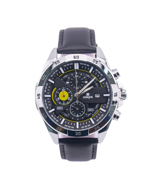 Coral Premium Analog Fashion Watch For Men With Date Function | Silicone Rubber Strap (8081)-KYAMSTORE