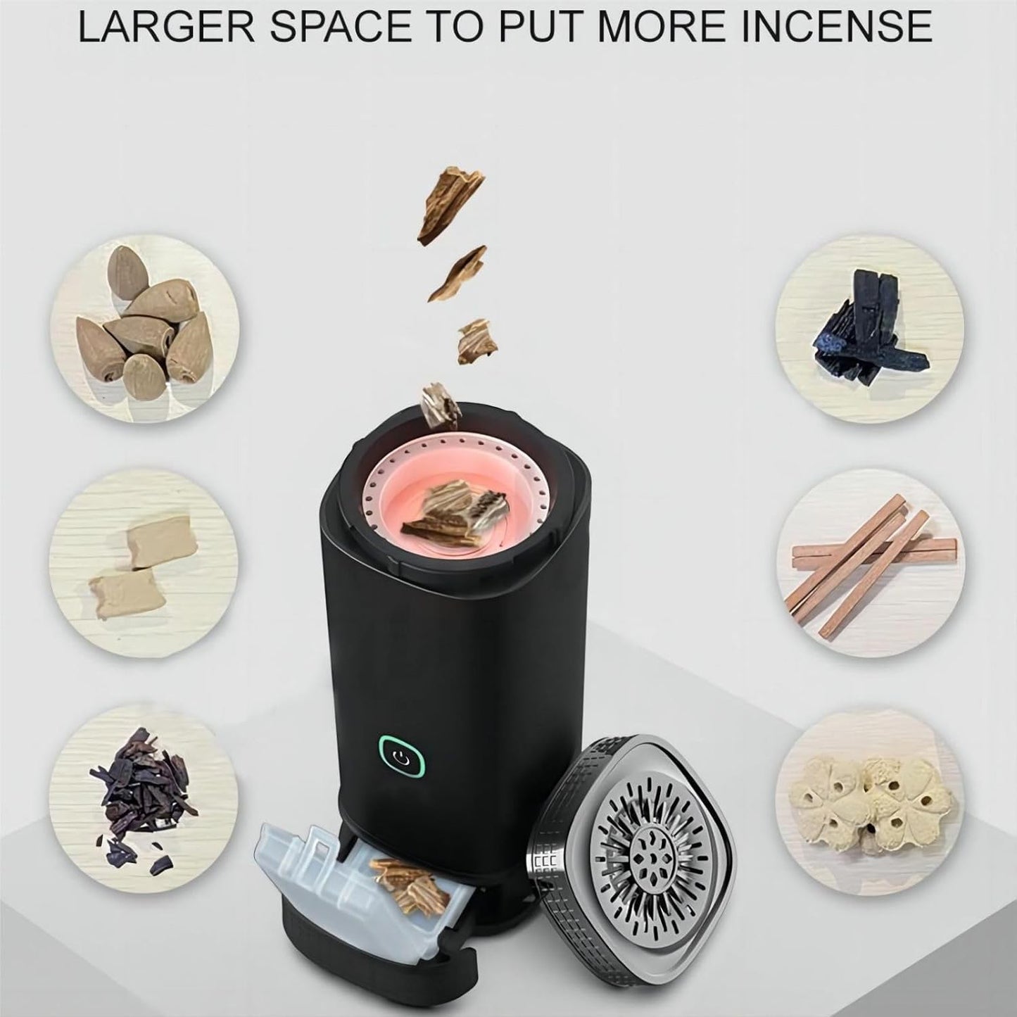 ADMOS Luxury USB Rechargeable Incense Burner-KYAMSTORE