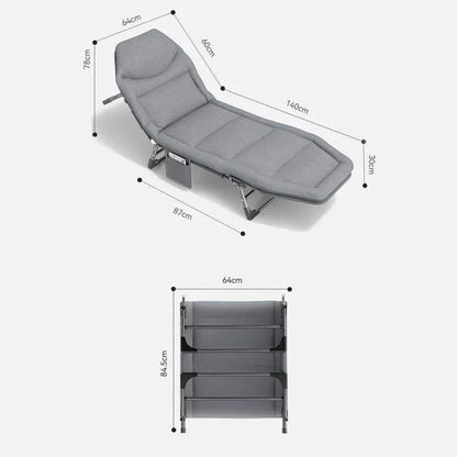 Adjustable Foldable Nap Rollaway Bed-KYAMSTORE