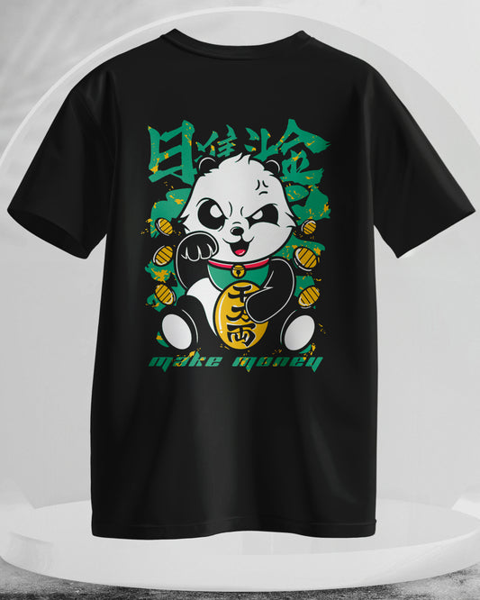 Make Money - Men Stylish Back Printed T-Shirts – (Regular)