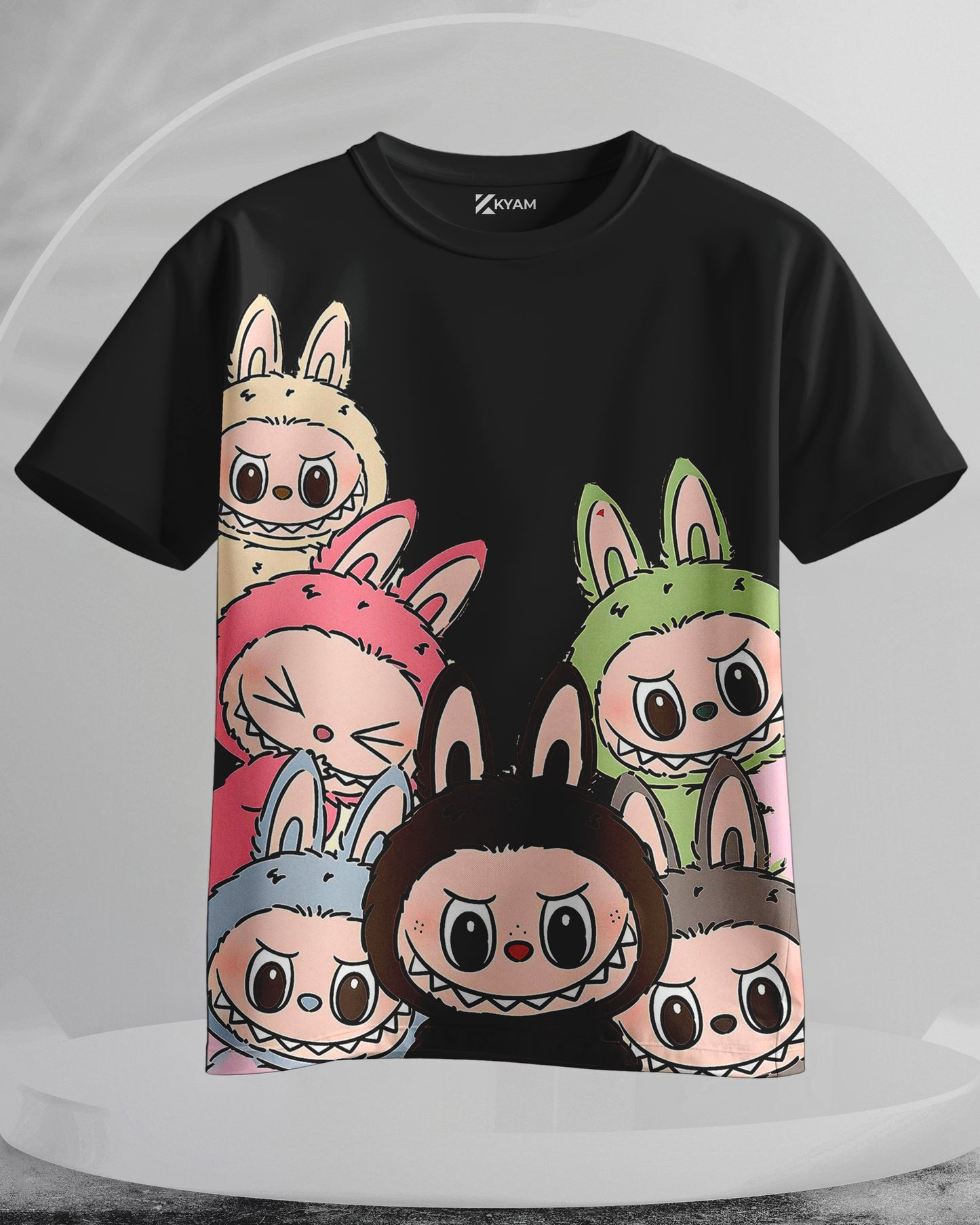 Labubu - Men Stylish Printed T-Shirts - (Oversized)