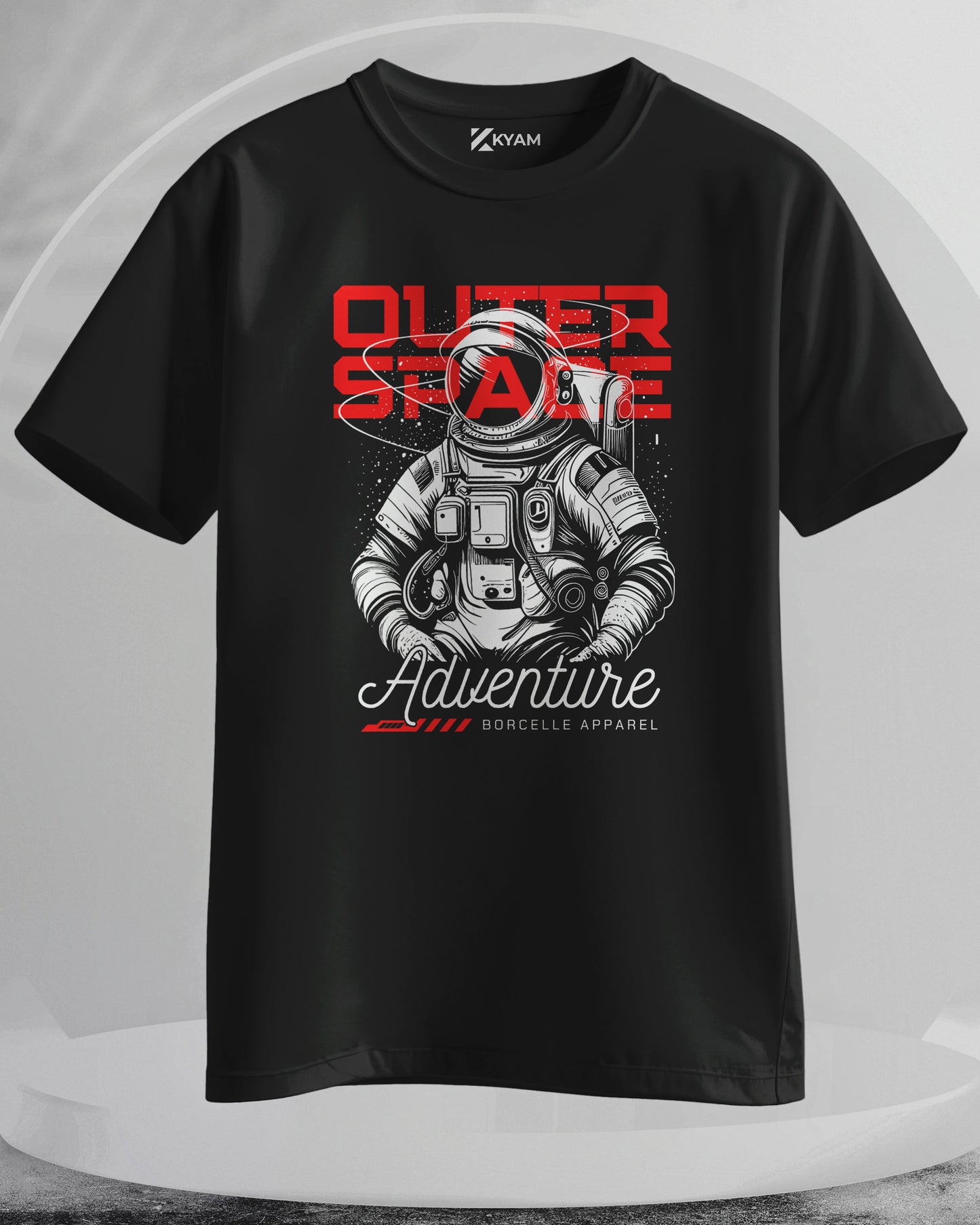 Outer Space - Men Stylish Printed T-Shirts – (Regular)