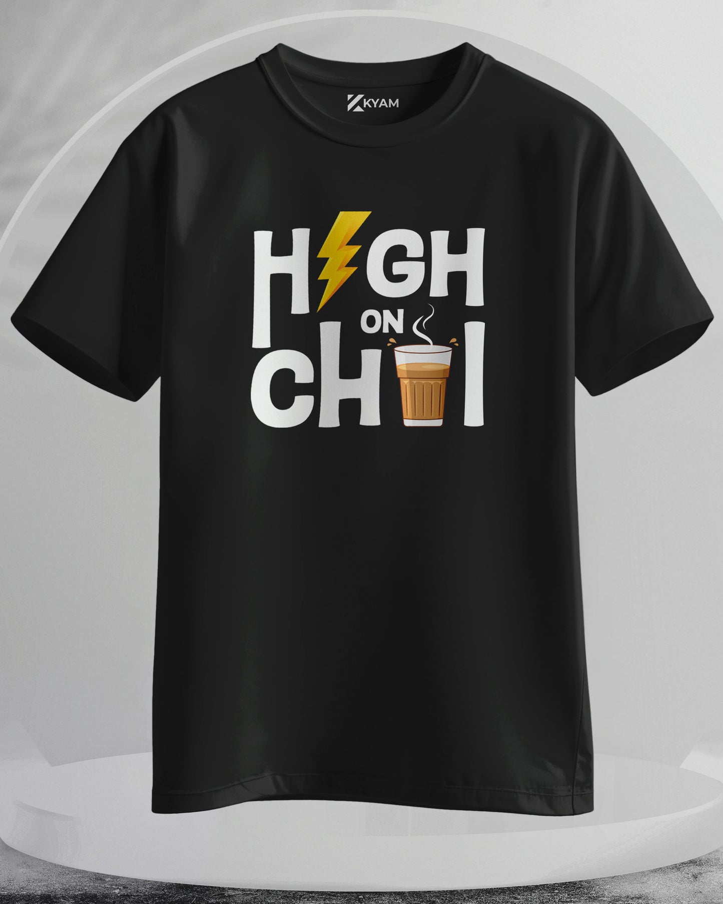 High On Chai - Men Stylish Printed T-Shirts – (Regular)