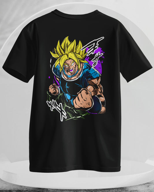Son Goku Dragon Ball - Men Stylish Back Printed T-Shirts – (Regular)