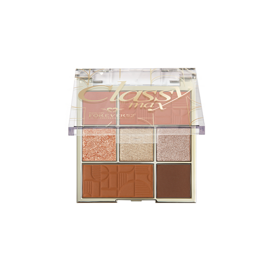 Classy Max 2 Color Blush + 5 Color Eyeshadow Palette-KYAMSTORE