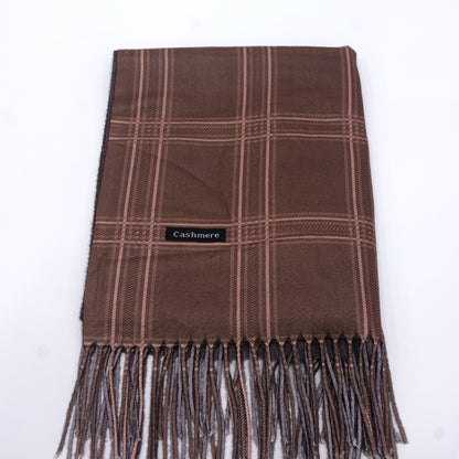 Premium Double-Sided Cashmere Cotton Winter Shawl-KYAMSTORE